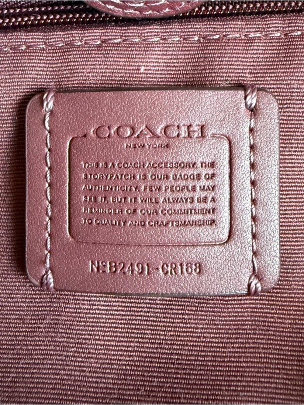 Coach Hanna Bucket Bag Saddle Brown - Picture 12 of 14